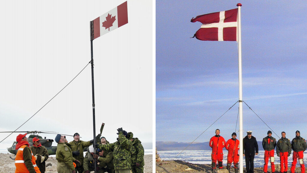 Καναδάς vs Δανία για το νησί Χανς