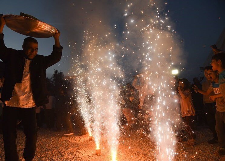 Εορτασμός του Yaldā στο Sarpol-e Zahab το 2017 (πηγή: wikipedia)
