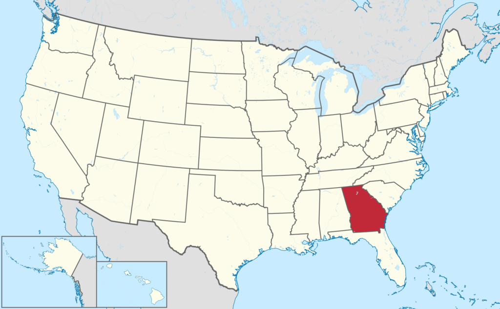 Χάρτης Τζόρτζια