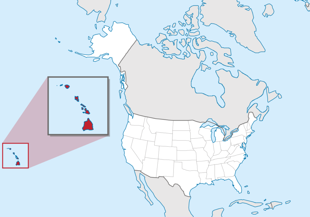 Χάρτης Χαβάη