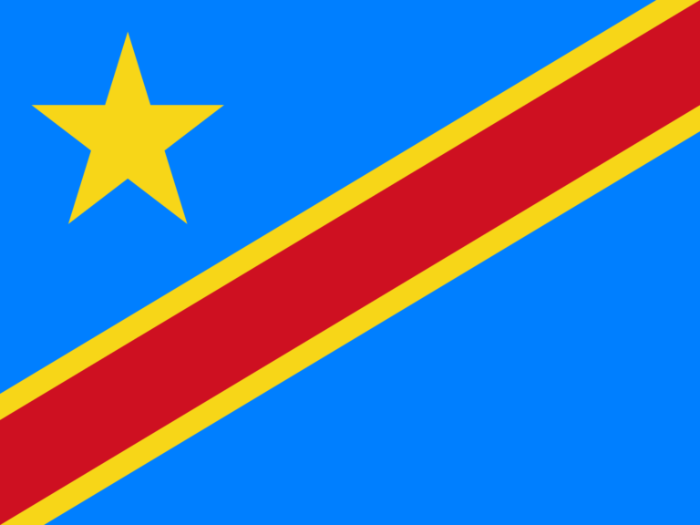 Σημαία Λαϊκής Δημοκρατίας του Κονγκό (Κονγκό-Κινσάσα)