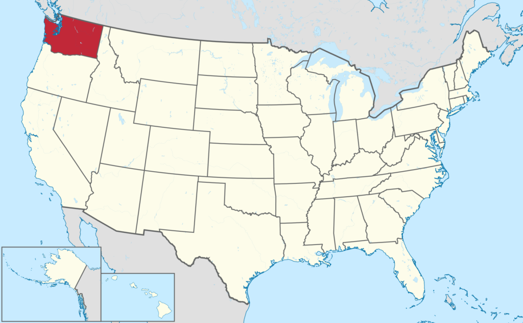 Χάρτης Ουάσινγκτον