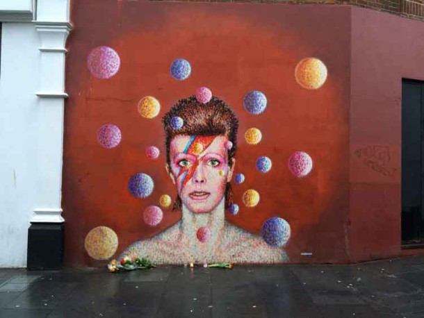 Τοιχογραφία David Bowie στο Brixton (πηγή: brixtonblog.com)