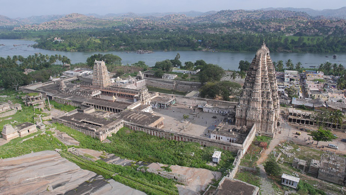 Ο ναός Virupaksha στη Καρνατάκα της Ινδίας