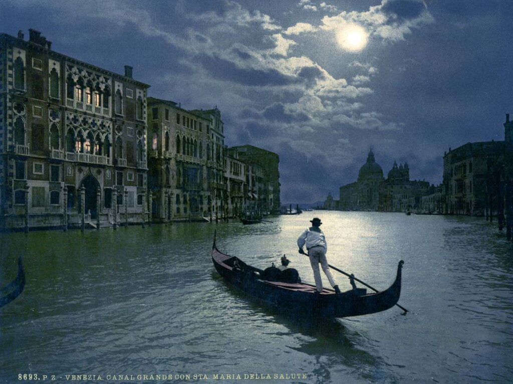 H Βενετία του 1890 σε 24 χρωματισμένες φωτογραφίες