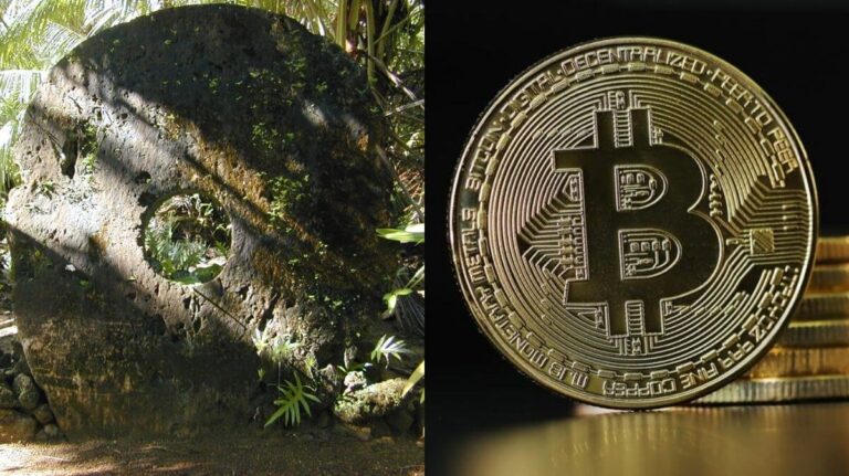 Το πρώτο bitcoin ήταν ένας τεράστιος πέτρινος δίσκος σε σχήμα ντόνατ σε ένα νησί της Μικρονησίας