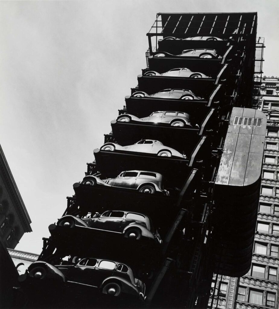 Κάθετη στάθμευση στο Σικάγο, 1936