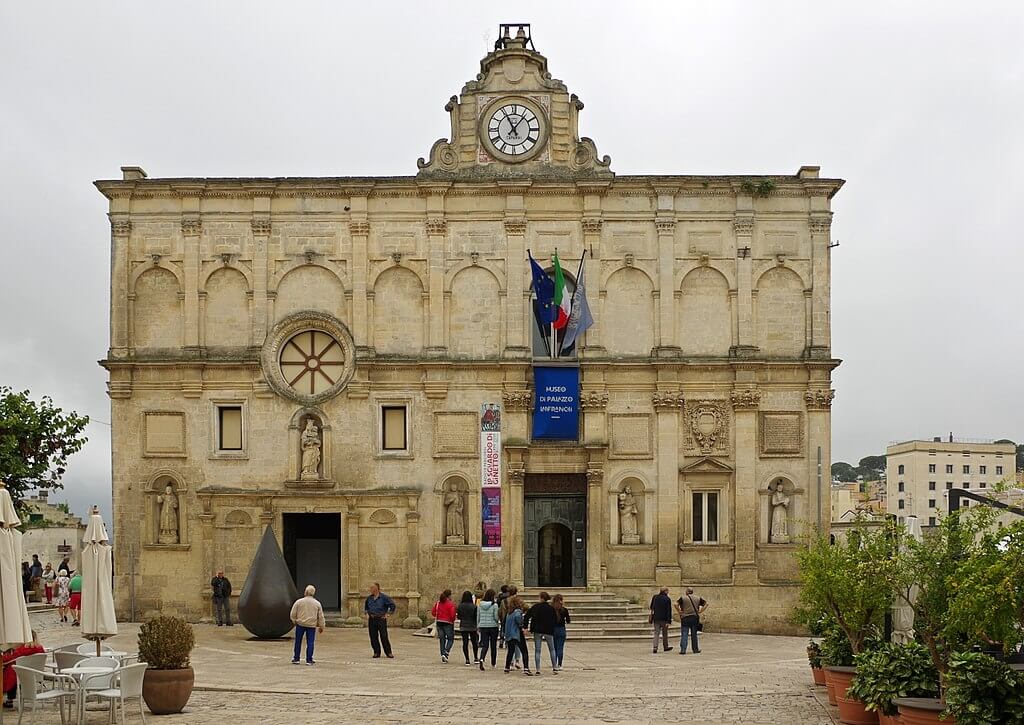 Το Palazzo Lanfranchi, κτίσμα του 17ου αιώνα, σήμερα Μουσείο Μεσαιωνικής και Μοντέρνας Τέχνης της Μπαζιλικάτα (φωτ. Wikimedia Commons)