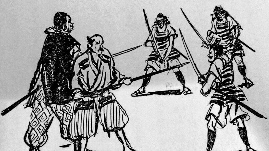 Σχέδιο των Yasuke και Nobunaga το 1968 (πηγή: BBC)