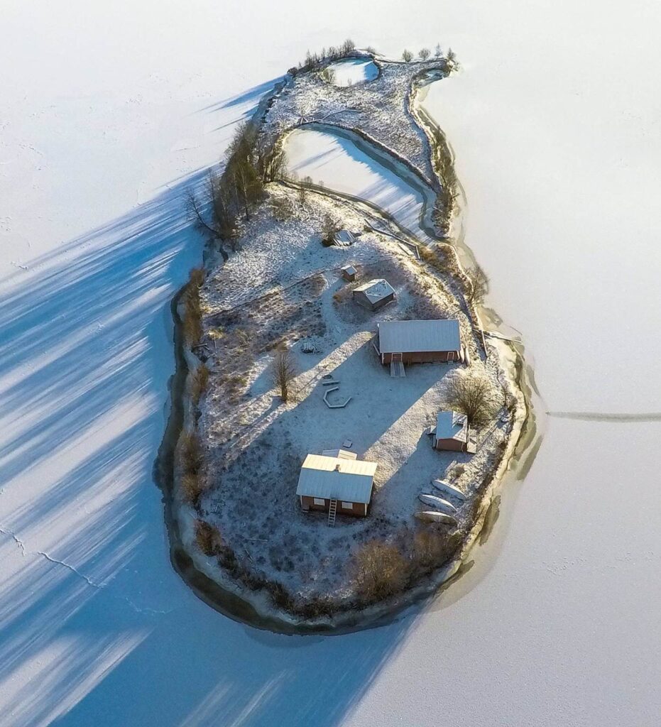 Χειμώνας στο νησί Kotisaari (πηγή: Jani Ylinampa)