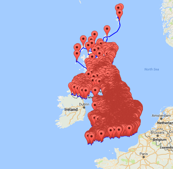 Εδώ οι καλοί χάρτες: Οι pubs του Ηνωμένου Βασιλείου