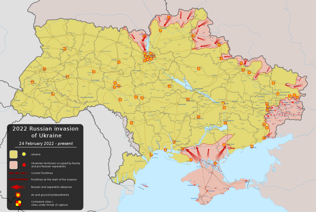 Ρωσική εισβολή στην Ουκρανία