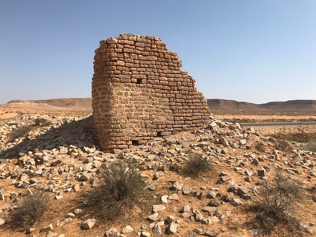 Ερείπια του νότιου πύργου του φρουρίου Wadi-Skiffa-Clausura στην Τυνησία, στο ρωμαϊκό σύνορο Limes Tripolitanus (πηγή: Wikimedia Commons)