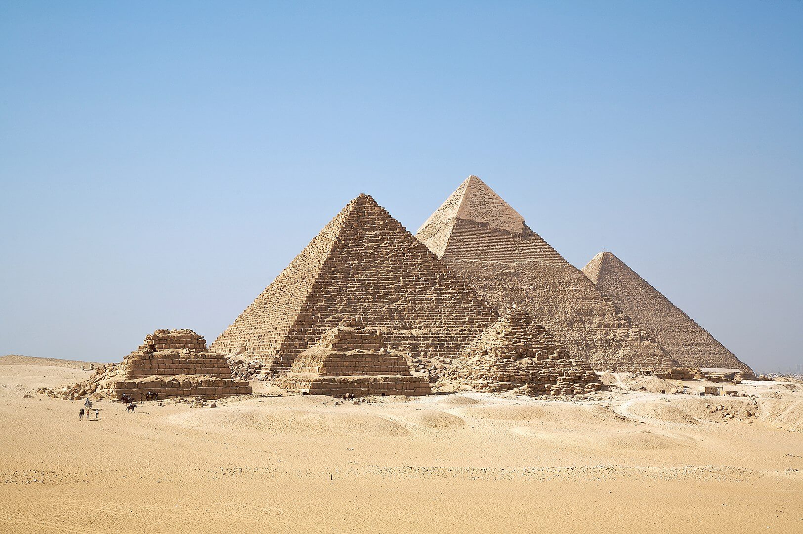 12 πληροφορίες για τις Πυραμίδες της Γκίζας στην Αίγυπτο