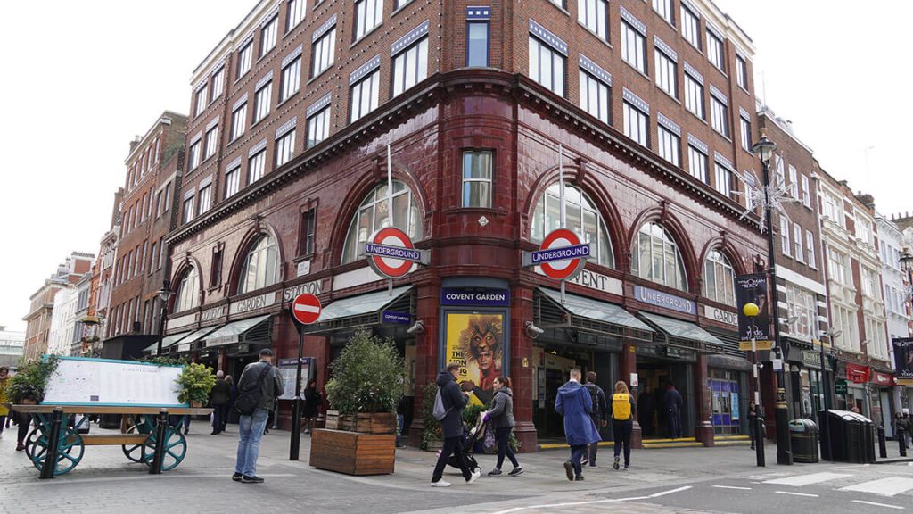 Σταθμός του μετρό στο Covent Garden