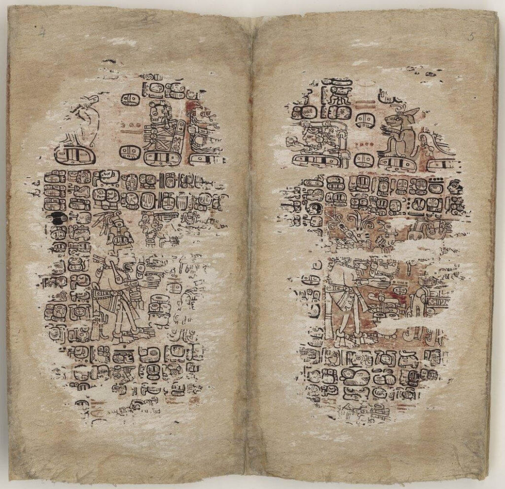 Βιβλίο των Μάγια - Κώδικας Παρίσι (πηγή: wikipedia)