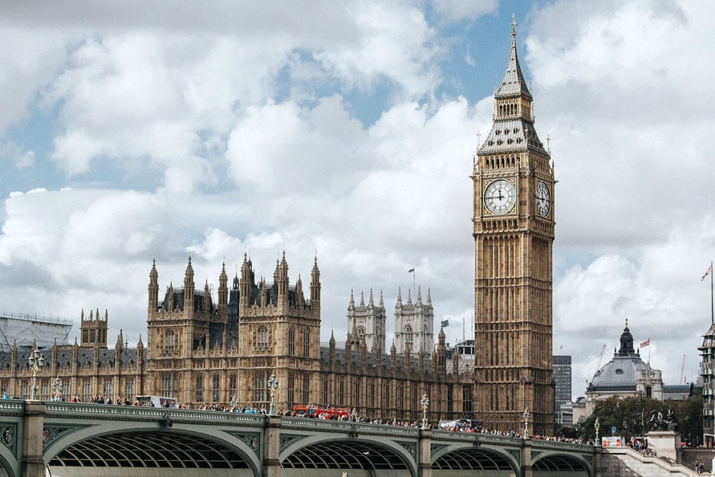 Τα Ανάκτορα Westminster και το Big Ben