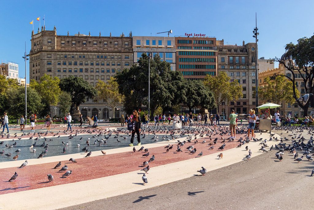 Plaza Catalunya