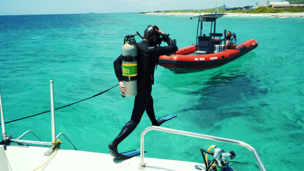 Fabien Cousteau στο Κουρασάο για υποβρύχια χαρτογράφηση. Proteus Ocean Group