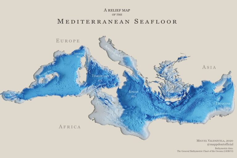 16 ενδιαφέρουσες πληροφορίες για τη Μεσόγειο Θάλασσα