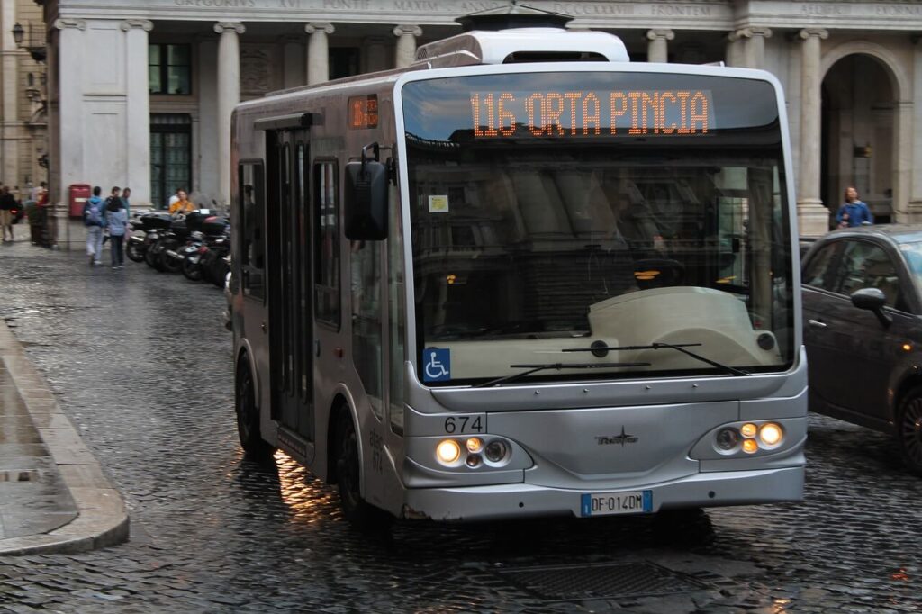 Λεωφορεία στη Ρώμη