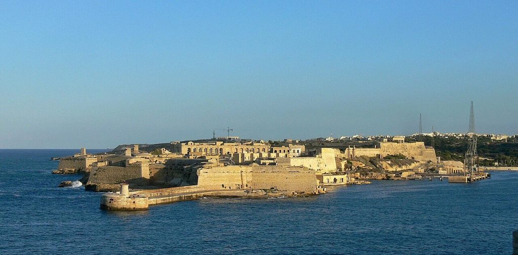 To Fort Ricasoli από τη Βαλέτα