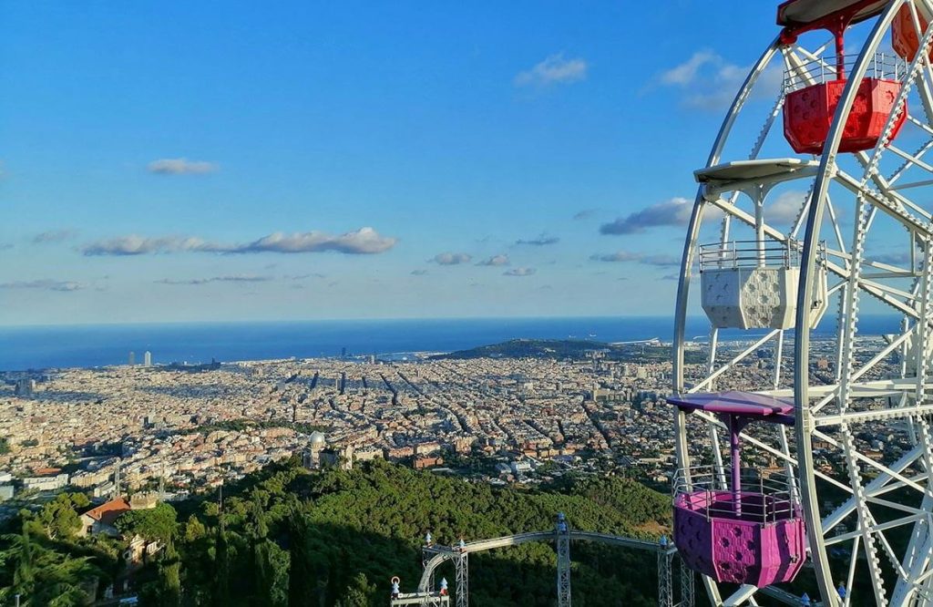 Η Βαρκελώνη από το όρος Tibidabo