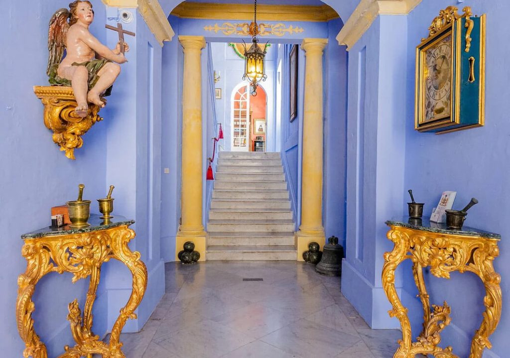 Το εσωτερικό του παλατιού της ευγενούς μαλτέζικης οικογενείας De Piro (Πηγή: casaroccapiccola.com)