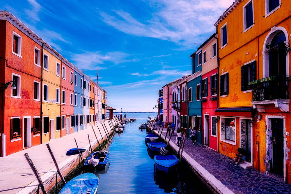 Νησί Burano, Βενετία