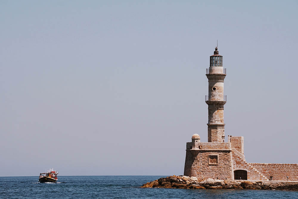 Φάρος Χανίων, Παλιό Λιμάνι