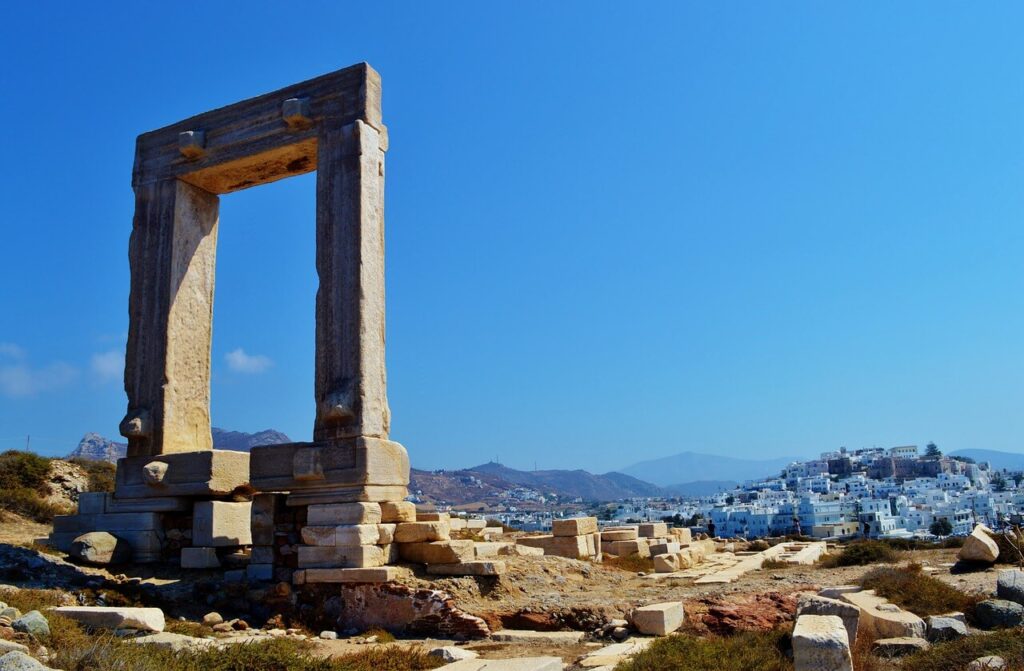 Πορτάρα, Ναός Απόλλωνα, Νάξος