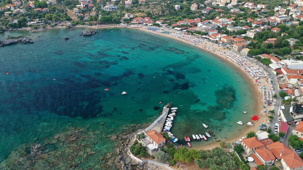 Παραλία Στούπα, Μάνη