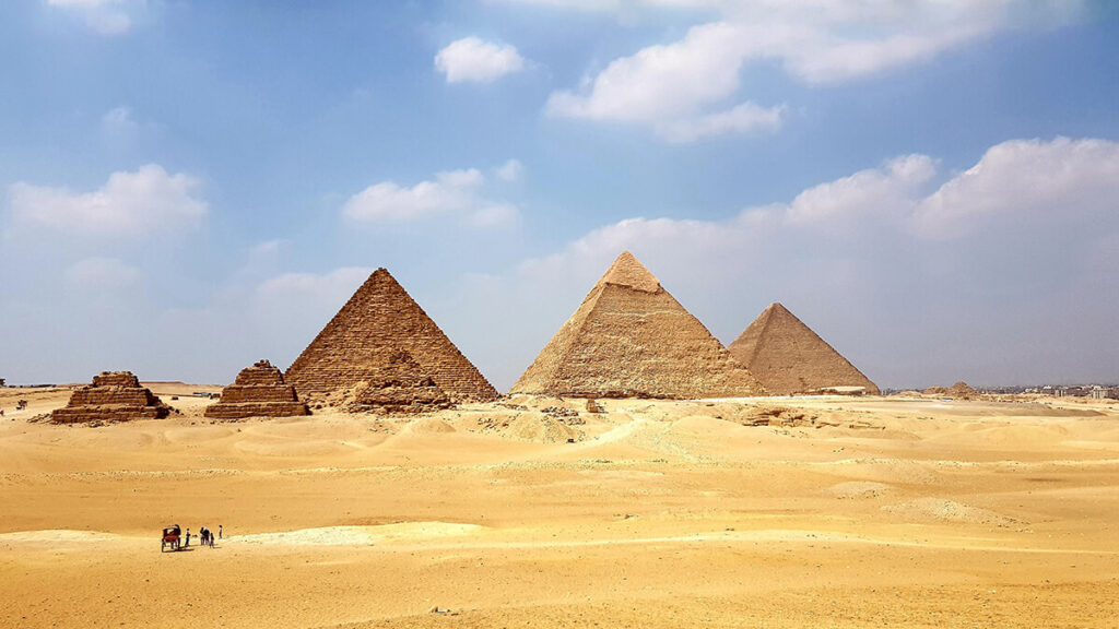 Οι Πυραμίδες της Γκίζας στο Κάιρο