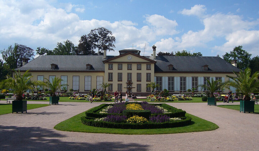 Το Parc de l'Orangerie στην Ευρωπαϊκή Συνοικία του Στρασβούργου