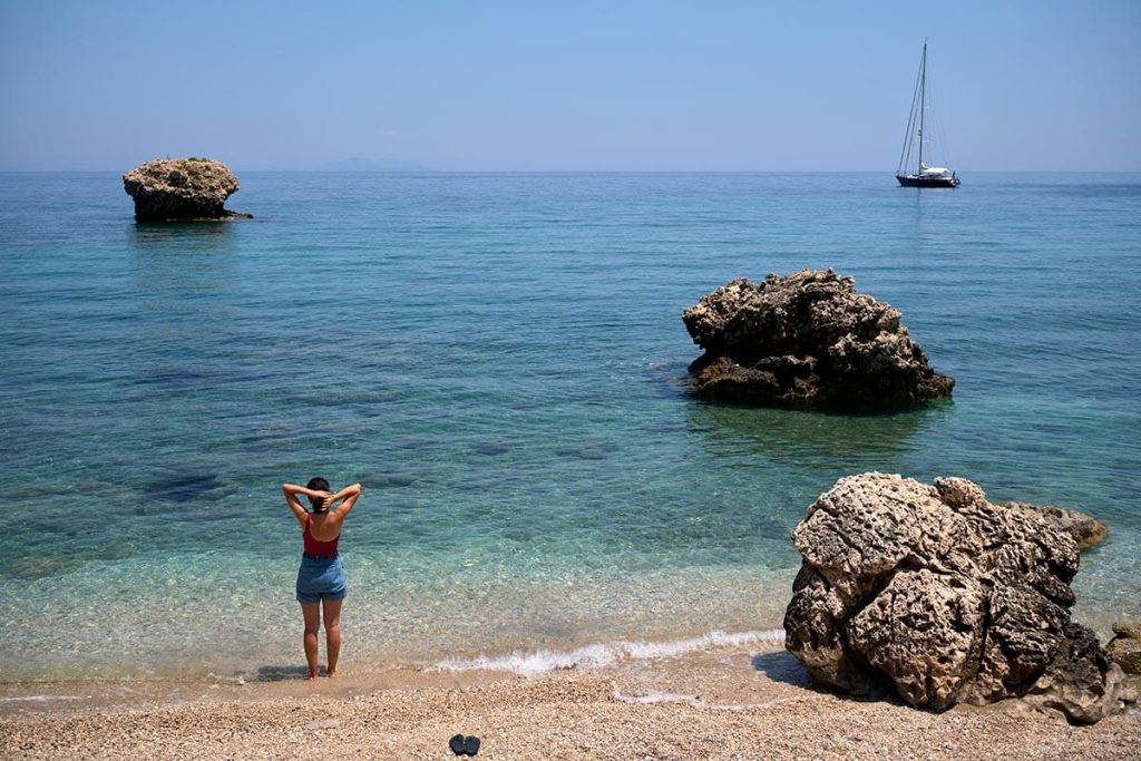 Παραλία Πασά, Λευκάδα