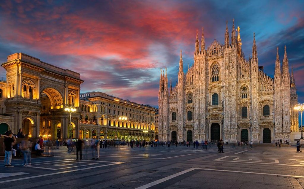 Η Piazza del Duomo του Μιλάνου