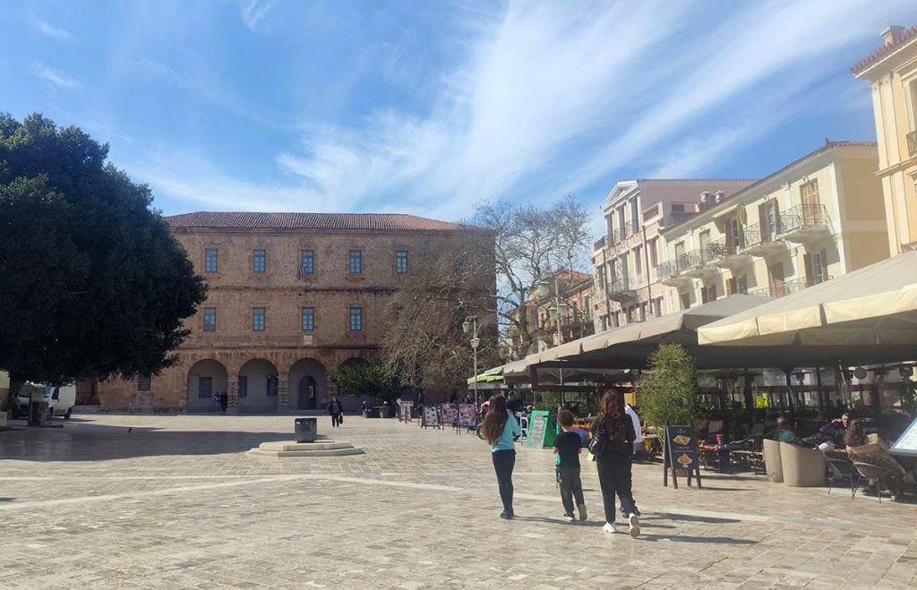 Πλατεία Συντάγματος στο Ναύπλιο