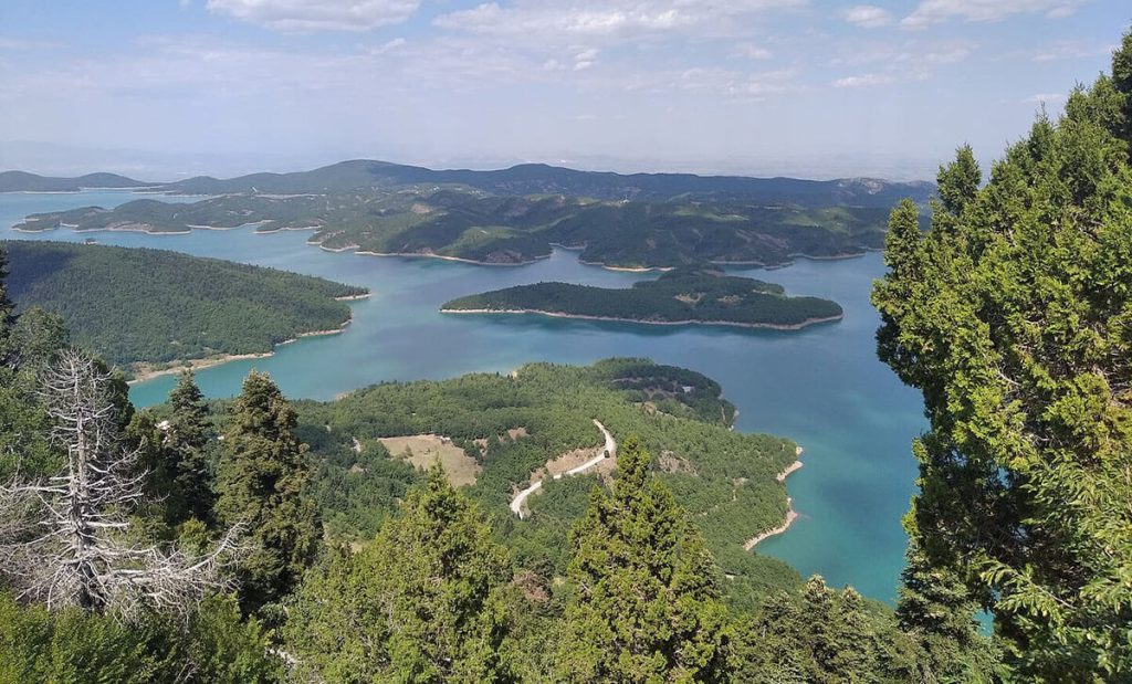Η Λίμνη Πλαστήρα από το Παρατηρητήριο