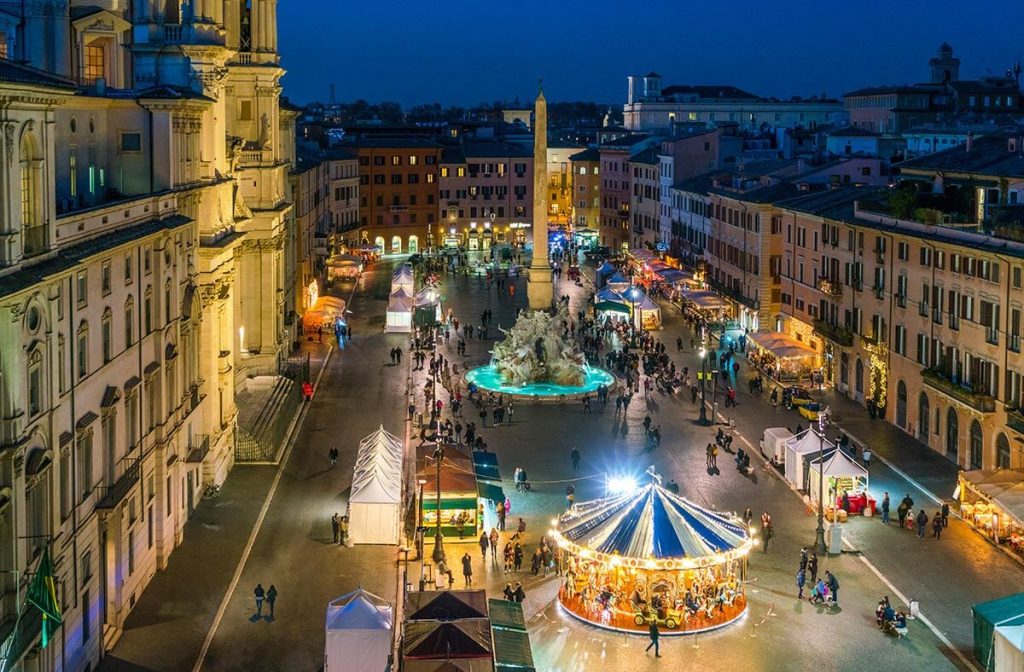 Η Χριστουγεννιάτικη Αγορά στην Piazza Navona