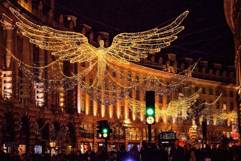 Η Regent street τα Χριστούγεννα