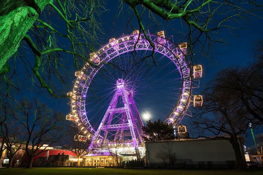 Η Γιγαντιαία Ρόδα στο Πάρκο Prater
