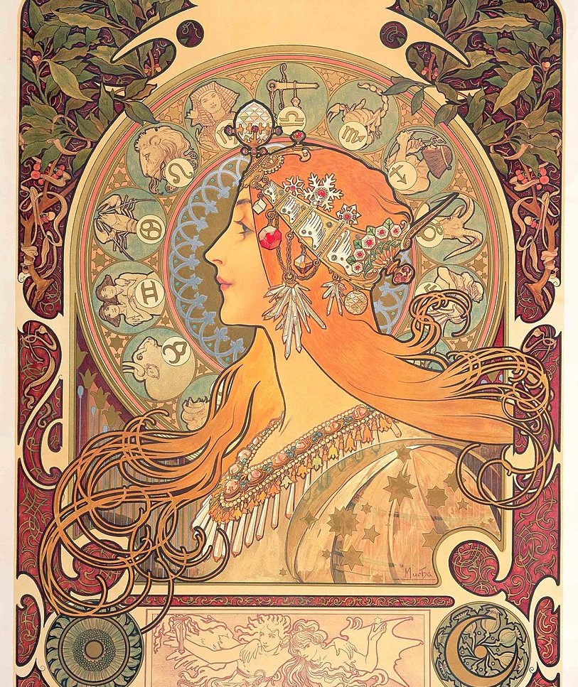 Έργο του Alfonse Mucha/ πηγή wikipedia