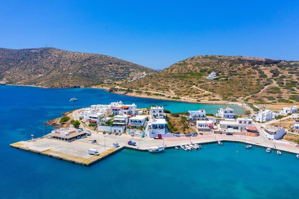 Το λιμάνι στους Λειψούς
