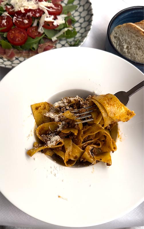 Pappardelle al Cinghiale