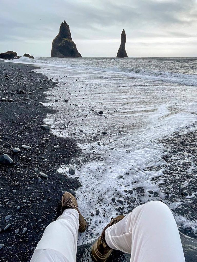 Αράζοντας στην Reynisfjara