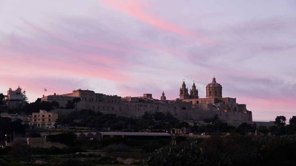 Η μεσαιωνική πόλη Mdina στη Μάλτα