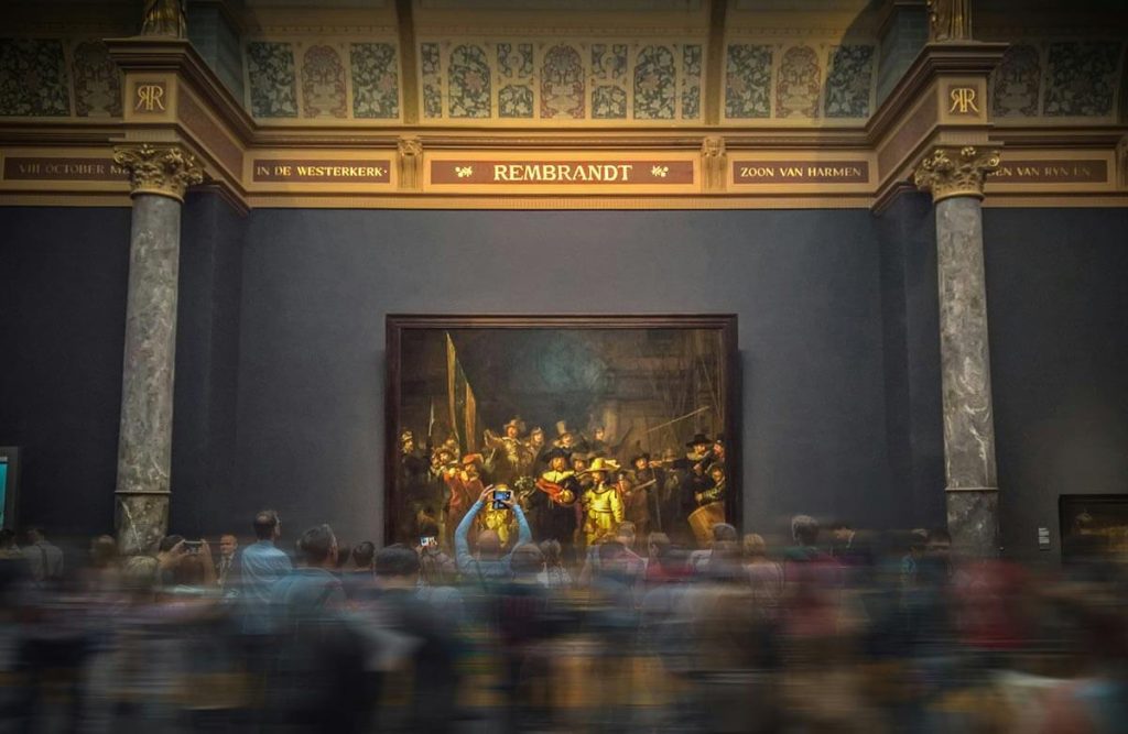 Το πιο διάσημο έργο του Rijksmuseum "Η Νυχτερινή Περίπολος του Ρέμπραντ (1642)"