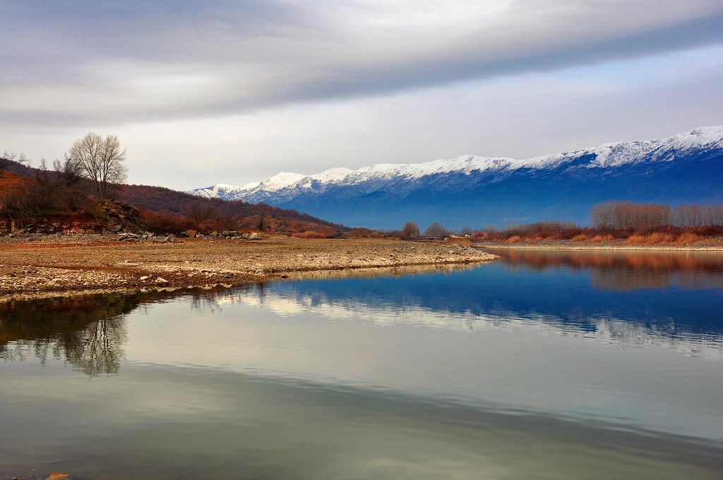 Η Λίμνη Κερκίνη τον χειμώνα
