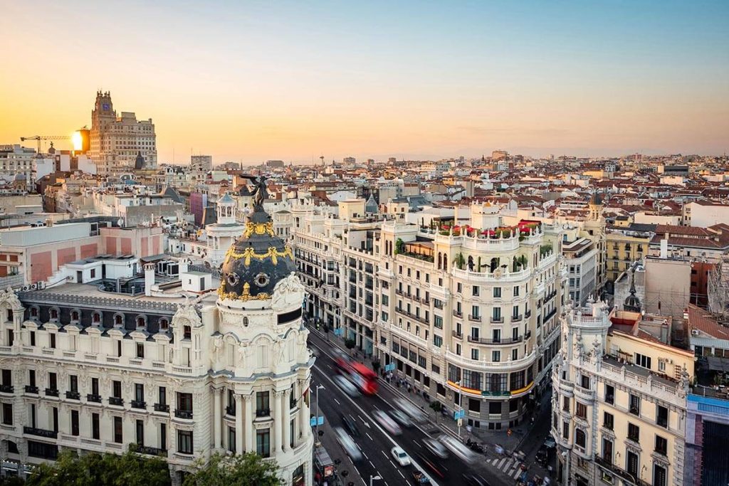 Gran Via, Madrid
