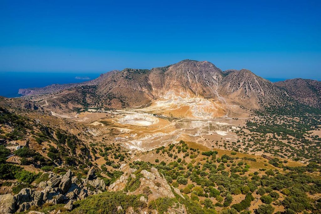 Το ηφαίστειο της Νισύρου